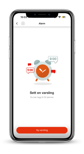 Gjør hverdagen enklere med påminnelser og alarmer!