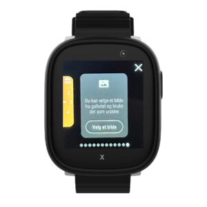 Kamera, bakgrunner og ringetoner på Xploras smartklokker